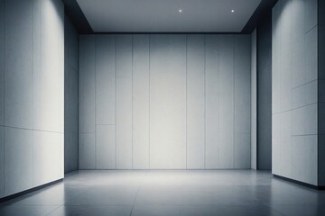 empty room with wall