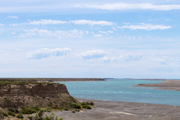 Caleta Valdes beach landscape, Patagonia, Argentina