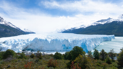 Fototapeta premium Perito Moreno glacier view, Patagonia landscape, Argentina