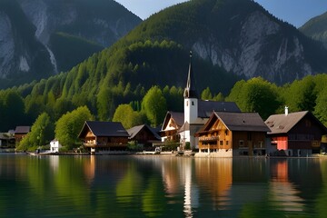 village in the mountains