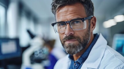 The Enigmatic Scientist: A Visionary in the Lab