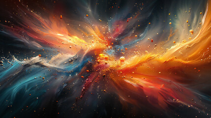 abstract watercolor background with watercolor splashes