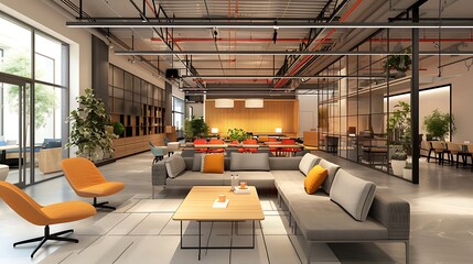 Comfortable co working Space