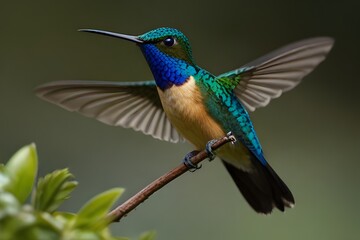 Fototapeta premium hummingbird in flight