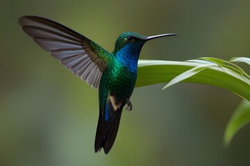 hummingbird in flight