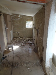 Construction Work of Kitchen Renovation