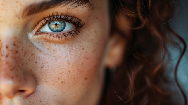 A close-up shot of a person's face, conveying sincerity and trustworthiness through a genuine expression. This demeanor emphasizes the importance of personal integrity.