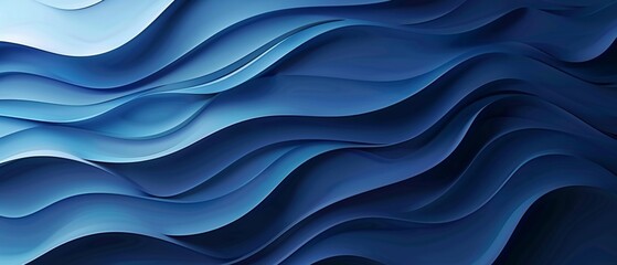 Obraz premium Modern blue abstract background with shadow layered element Vector illustration design for presentation, banner, cover, web, flyer, card, poster, wallpaper, texture, slide, magazine, and powerpoint