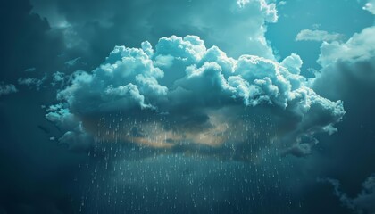 Fototapeta premium A dark and stormy night