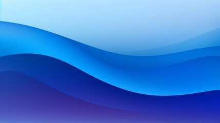 Obraz premium Blue and White Background With Waves