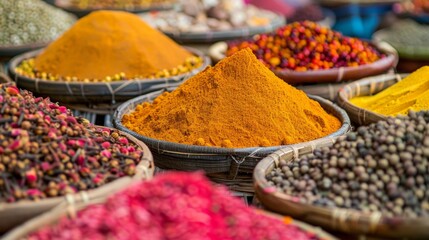 colorful spices