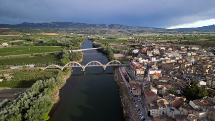 Mora de Ebro-Rio Ebro-Ribera de Ebro-Tarragona-España