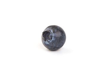 Blueberries, isolated on white background.