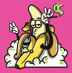 Smoking Banana
