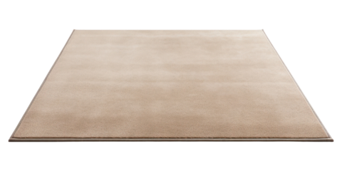 PNG Light brown rug floor white background simplicity.