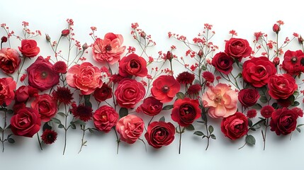 Stunning Red Roses in a Serene and Intimate Setting