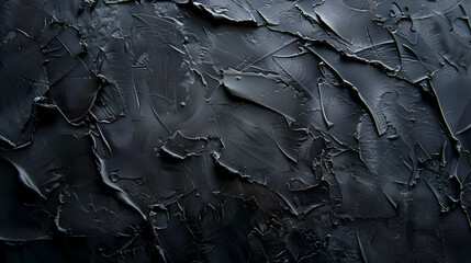 Abstract Black Matte Background, Rough Texture, Unique Design