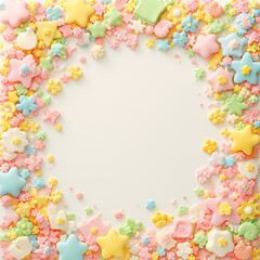 Create a Whimsical Message Center with Our Scrumptious Candy Frame