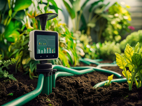 Sistema de riego inteligente para agricultura y campo