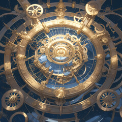 Majestic Clockwork: A Timeless Display of Artistry and Precision
