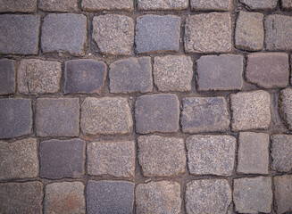 Paving stones from the streets of Torun