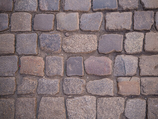 Paving stones from the streets of Torun
