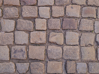 Paving stones from the streets of Torun