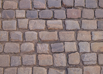 Paving stones from the streets of Torun