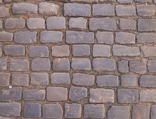 Paving stones from the streets of Torun