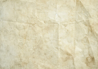 brown and dirty old vintage crumpled paper background