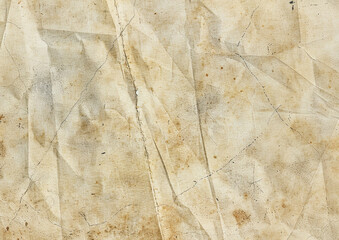 brown and dirty old vintage crumpled paper background