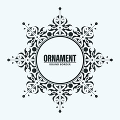 decorative ornament frame background