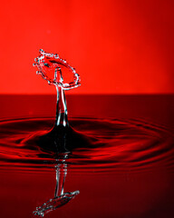 Water Drop - Red