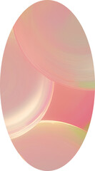 abstract pastel modern shape isolated for decorate