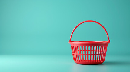 Shopping basket ,copy space
