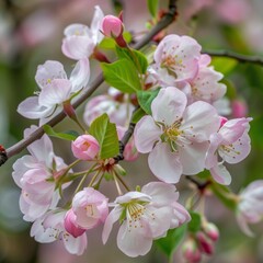 botanical gardens or parks during spring generative ai