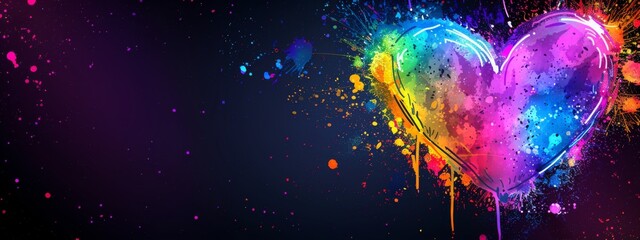 Pride lgbt rainbow gay love background heart lgbtq month flag. LGBT pride rainbow pattern protest discrimination respect support poster lgbtqia colors transgender couple planet concept imagination