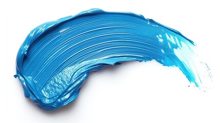 Lip gloss swatch in the different colors on a white background