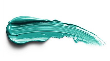 Lip gloss swatch in the different colors on a white background