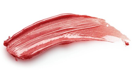 Lip gloss swatch in the different colors on a white background