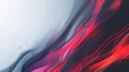 Digital abstract wave background, template for business banner, formal backdrop, abstract design element for tech, AI, data, audio, graphics, presentation, and more