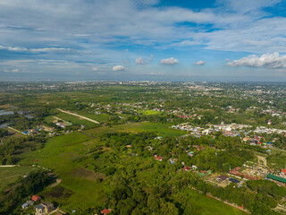 Commercial and industrial center of the Zamboanga City. Mindanao, Philippines.