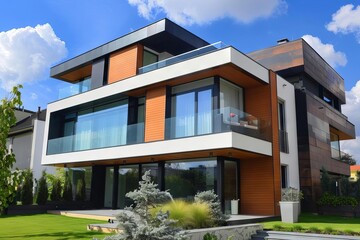 modern house architecture exterior contemporary residential building design