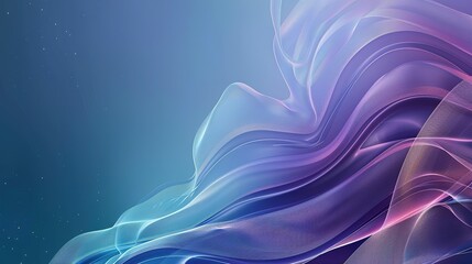 Digital abstract wave background, template for business banner, formal backdrop, abstract design element for tech, AI, data, audio, graphics, presentation, and more