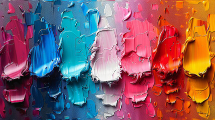 abstract colorful background with drops