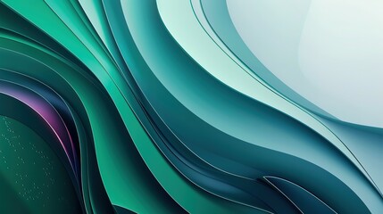 Abstract Background curved wave colorful background 3d render. Digital abstract background, banners, wallpapers, posters, covers, tech, AI, data, audio, graphics, presentation, and more.