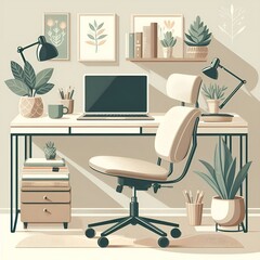 Fototapeta premium office interior design