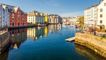 alesund downtown views, Norway