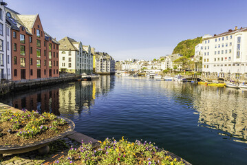alesund downtown views, Norway