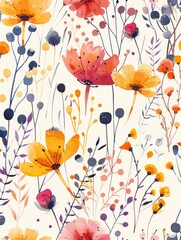 background with flowers